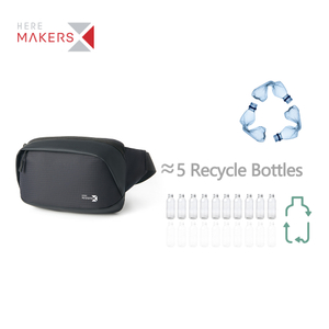 Riñonera respetuosa con el medio ambiente reciclada a prueba de agua personalizada del fabricante