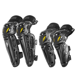Almohadillas protectoras para rodillas y codos para motociclistas 